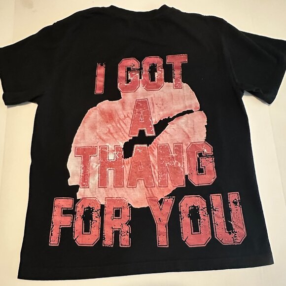 I Got A Thang For You Abstract Human Face Graphic 100% Cotton T-Shirt - Picture 1 of 8